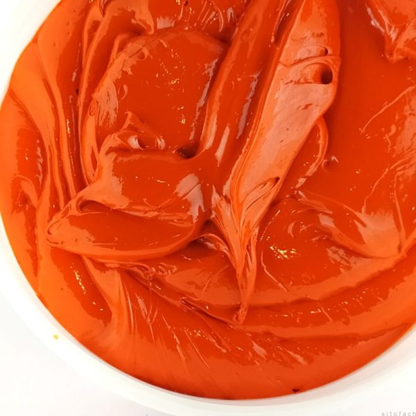 plastizolová farba na sieťotlač - oranžová